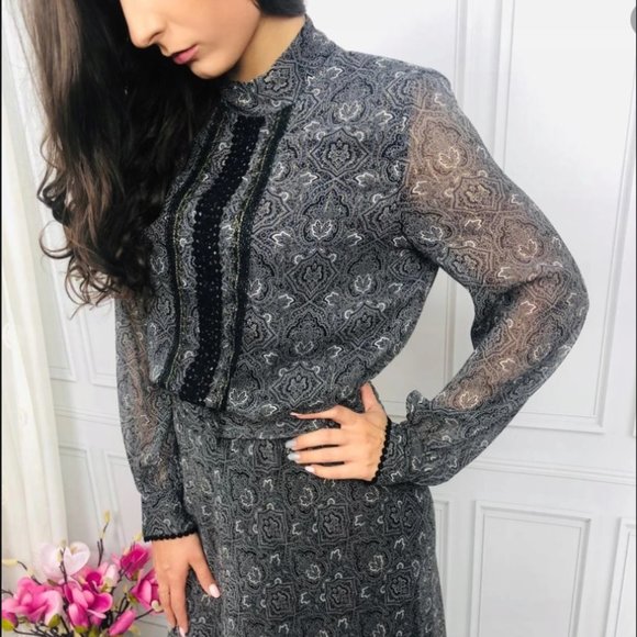 Zara Limited Edition Print Dress - Picture 3 of 10